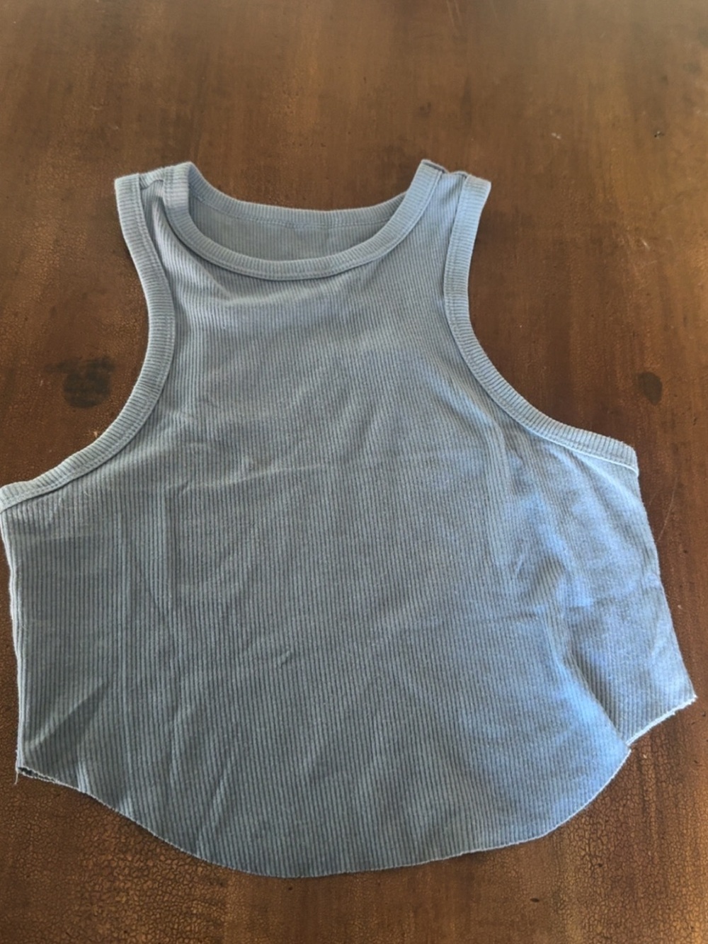 wild fable Ribbed Tank Top - Grey